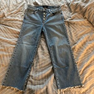 Sanctuary Wide Leg Cropped Jeans